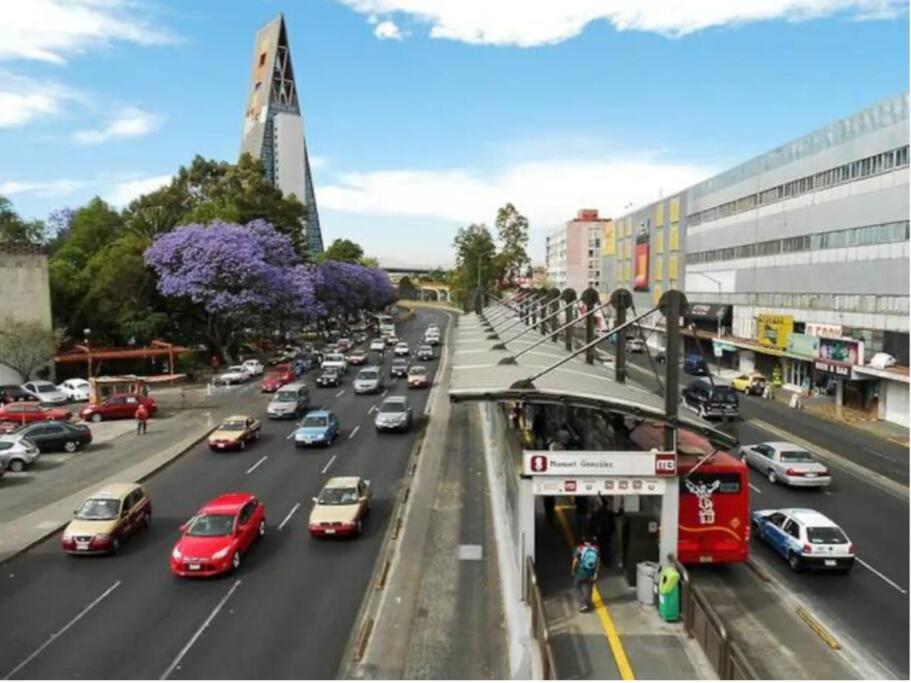 Depto Equipado, A Min Del Centro Historico, Cdmx. Lejlighed Mexico By Eksteriør billede